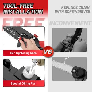6-inch không chổi than điện <span class=keywords><strong>Saw</strong></span> thuận tiện cầm tay <span class=keywords><strong>Saw</strong></span> với auto-oile nhỏ cưa xích cho gỗ - Product Image 2