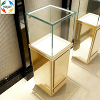 Vitrine de présentation de bijoux et de montres HonTay de haute qualité et robuste avec éclairage LED pour les centres commerciaux de luxe et les bijouteries