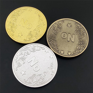 Ensemble de pièces commémoratives 2024, rondes de 40 mm, plaquées or, argent et cuivre, en <span class=keywords><strong>trois</strong></span> couleurs, pièces de monnaie sur le thème de la décision, du destin et de la politique - Product Image 2