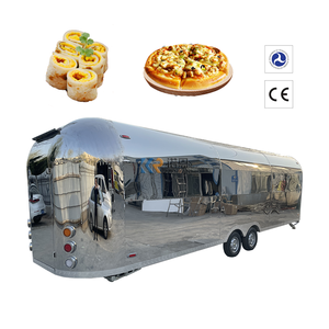 2025 New Modern Mobile Coffee Food Cart OEM Model Food Trailer Hamburgers <b>Pizza</b> Food Truck for Sale - Product Image 3