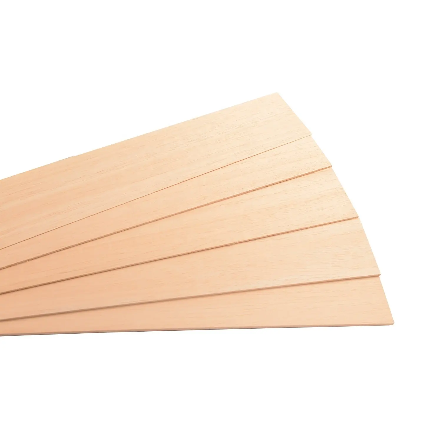 Factory Wholesale Different Sizes 2mm 3mm 4mm Balsa Wood Sheets For House Aircraft Ship Boat Diy Wooden Plate Model