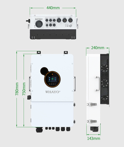 Inversor Solar para Granjas SEI UPRO 8kW 10kW 12kW, para Norteamérica, con Almacenamiento de Energía, Certificación UL1741, IEEE1547, Regla CEC 21 de 2020, <span class=keywords><strong>HECO</strong></span> IP65 - Product Image 2