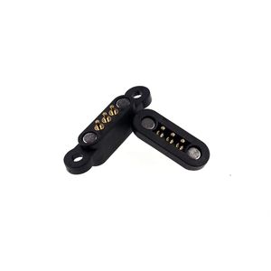 Pogo Pin แม่เหล็ก<span class=keywords><strong>3</strong></span>เสา<span class=keywords><strong>2.3</strong></span>มม. telemoveis ผ่านรูบัดกรีชายหญิงสายชาร์จแบบแม่เหล็ก - Product Image 5