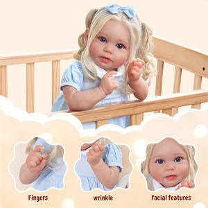Babeside Intelligente Weichspiel-Babypuppe aus Vinyl-Silikon für Mädchen, wiedergeboren, Modell 2023 - Product Image 4