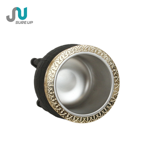 Tasse à Yerba Maté Classique Moderne 200ML avec Coque en Cuir, Gourdes Isolées à Double Paroi Écologiques avec Paille Bombilla - Product Image 4