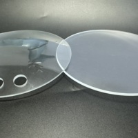 Couverture de panneau en verre borosilicate trempé incurvé, résistant et protecteur, fabriqué en Chine, pour couvercle de casserole électronique