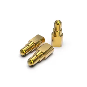 Fabrika satış doğrudan C3604 Pogo Pin manyetik bağlayıcı yaylı çekme Pogo Pin Pcb için