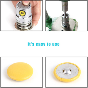 16L DIY <strong>Button</strong> Moulds Durable Quality <strong>Fabric</strong> Cover <strong>Buttons</strong> 10mm Size <strong>Button</strong> <strong>Maker</strong> Machine with Mold for Your Creative Projects - Product Image 4