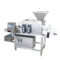 Machine à étaler les aliments automatique commerciale, distribution uniforme du sucre, du sel, du sésame en poudre, équipement de boulangerie