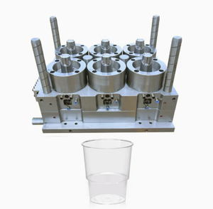 قالب حقن بلاستيكي شفاف متعدد التجاويف مخصص بنظام القنوات الساخنة وجدار رقيق لتعبئة المواد الغذائية من مادة البولي إيثيلين تيريفثالات - Product Image 6