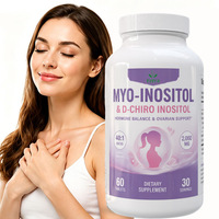 Complément alimentaire en comprimés de Myo-Inositol et D-Chiro-Inositol de marque privée de qualité supérieure pour la fonction ovarienne et la gestion de l'énergie chez la femme