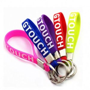 Nuevos Artículos Promocionales: Llaveros de Pulsera de Plástico, Regalos de Marketing, Pulseras de PVC, Llaveros de Goma - Product Image 4