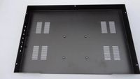 Boîtier étanche en laiton fabriqué sur mesure pour DVD/DVR/CCTV, avec revêtement en poudre professionnel pour tôles métalliques