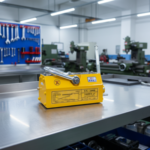 स्थायी लिफ्टिंग मैग्नेट-200 किलोग्राम स्टील शीट प्लेट के लिए चुंबक चुंबक को उठाने वाली स्टील शीट और स्टील प्लेट उठाने के लिए - Product Image 2