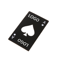 Ouvre-bouteille en métal vierge pour sublimation, format carte de crédit, personnalisable, cadeau sur mesure, ouvre-bouteilles et ouvre-boîtes