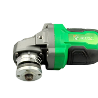 Meuleuse d'angle électrique sans fil 2400W, haute puissance, qualité industrielle, 125mm, robuste, avec déclencheur coulissant, disque de meulage, 2.0AH