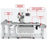 Machine d'étiquetage automatique RFID SKILT pour rouleaux d'étiquettes pour sacs en plastique, surfaces planes