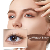 Stylo Eyeliner Liquide à Double Pointe Ultra Fine, Pinceau à Lame Fine, Anti-Bavures, Imperméable, Longue Tenue, Maquillage des Yeux Noir