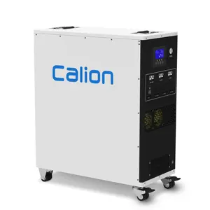Calion 3kw 확장 가능한 휴대용 충전식 발전소 태양열 발전기 태양 광 발전소