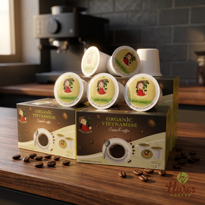 Capsules de café K Cup de qualité supérieure compatibles, en vrac, OEM, marque privée, mélange Arabica Robusta - Product Image 4