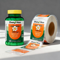 Étiquette personnalisée OEM ODM pour emballage pharmaceutique, logo, flacon de 3 ml, autocollant en vinyle holographique, autocollant écologique