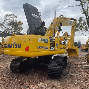 Excavadora Hidráulica Original PC200-8N1 Eficiente y Duradera, Maquinaria Komatsu PC200 Japonesa Usada, Importada para Construcción - Product Image 3