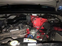 Kit Supercharger VT, Kit Supercharger Twin Screw VT, Kit Supercharger Belt Driven Baru untuk Toyota Fortuner 2.7L Mesin 2TR, Kompatibel untuk Mobil Toyota 2