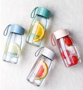 Nice Design Compact Portable <b>Plastic</b> Water Bottle With Handle Children Kids <b>Drinking</b> Bpa-free Bottle - Product Image 6