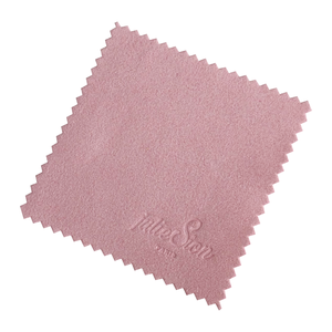 8x8cm Wholesale Customized Logo Premium Anti Tarnish Microfiber Suede Jewelry <strong>Polishing</strong> <strong>Cloth</strong> - Product Image 1