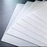 Feuille diffuseur de lumière en polycarbonate Gaoliangguang flexible, pliable, ignifuge, anti-éblouissement, film homogénéisant fin givré