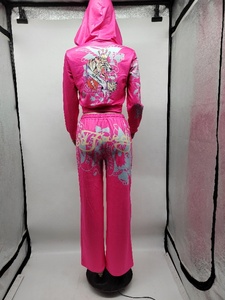 Conjuntos Deportivos Estampados de Marca de Diseñador para Mujer, Conjunto de 2 Piezas, Sudadera Informal con Capucha y Pantalones, Conjuntos de <span class=keywords><strong>Dos</strong></span> Piezas - Product Image 6