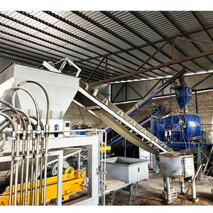 QT7-15 Fully Automatic Fly Ash Interlocking Block Making Machine Concrete Hollow Brick Molding Brick Making Machine - Product Image 5