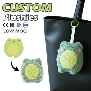 Özelleştirilmiş toptan pamuk dolması kurbağa peluş oyuncak güzel PP dolu hayvan çocuklar için yüksek kaliteli yumuşak Plushies - Product Image 1