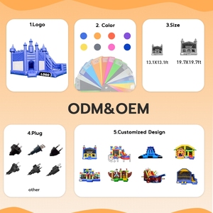 บ้านลมเป่าลมพีวีซีเกรดเชิงพาณิชย์แบบกำหนดเองสำหรับผู้ใหญ่ ขายส่ง - Product Image 2