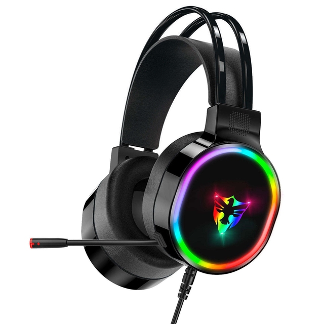 2026 New G607 Over-ear 7.1 Wired Game Headphone RGB Light Gaming Headset for PS5 PS4 XBOXes PC Gamer