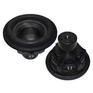 Haut-parleur subwoofer 12 pouces pour autoradio, aimant néodyme haute qualité, cône en fibre de carbone, double impédance 4 ohms - Product Image 2