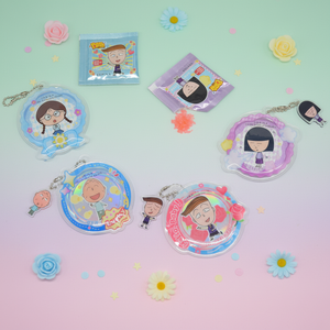 Licenza IP Chibi Maruko Caramelle Frizzanti con Giocattolo Scatola Sorpresa Dolciumi con Distintivo OEM - Product Image 2