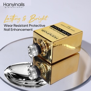 Esmalte de uñas en gel sin HEMA de 15ml Premium Hanyi en una lujosa botella Construcción de gel BIAB sin calor para uso en salón Lámpara LED UV - Product Image 5