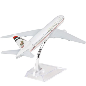 เครื่องบินโดยสารเอติฮัด-B777 รุ่นจำลองโลหะ ขนาด 16 ซม. ของสะสมสำหรับเด็ก รายละเอียดเหมือนจริง - Product Image 5