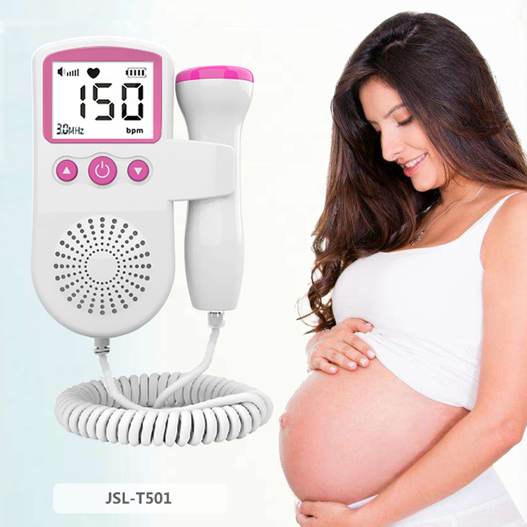 The Baby's Heart Beat Fetal Pregnancy Ultrasound Rate Detection