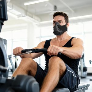 Masque d'entraînement de sport pour la course à pied et le fitness en altitude, idéal pour l'entraînement MMA en gros - Product Image 2