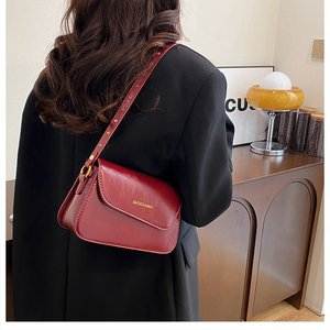 Venta caliente Simple Retro Textura Pequeño Bolso Mujer Bolsos De Lujo Nuevo Solo Hombro Crossbody Pequeño Bolso Cuadrado - Product Image 1