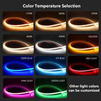 Luces de Neón IP67 3000k 4000k 6000k 24v Flexibles 12v Personalizadas, Tubo de Silicona Flexible, Tira de LED de Neón para Exteriores