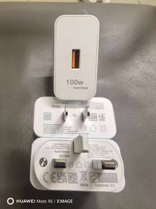 Adaptador de Carga Rápida Supercharge de 100W para Reino Unido, para HUAWEI Honor GT PRO Magic 8 PRO Lite 6 5 Pro V3 <span class=keywords><strong>V4</strong></span> X9C - Product Image 4