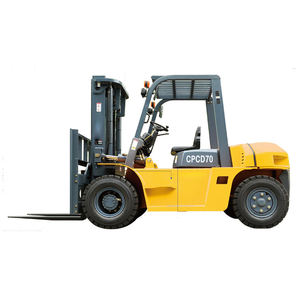 낮은 실패율 CCD70 7Ton 디젤 지게차 구동 팔레트 트럭 상태 내연 지게차 1 년 보증 - Product Image 1