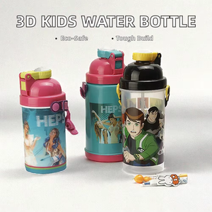 Offre Spéciale : Bouteilles d'<span class=keywords><strong>eau</strong></span> <span class=keywords><strong>3D</strong></span> personnalisées de 500 ml en PP, idéales pour les fêtes d'enfants et l'<span class=keywords><strong>eau</strong></span> bouillante - Product Image 6