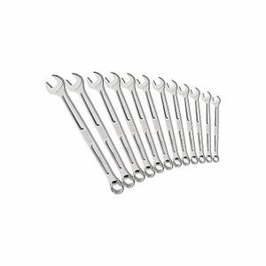 Jeu de clés mixtes X-Grip en acier au chrome vanadium, 12 pièces, outils de réparation mécanique, outils à main SE12 - Product Image 1