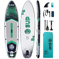 Planche de Stand Up Paddle Gonflable 2026 (ISUP) pour les eaux océaniques – SUP gonflable familial pour 2 personnes, idéal pour le surf et les jeux aquatiques
