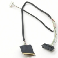 Cable LVDS EDP de 30 Pines, Paso de 0.5, 20453-230T-03 Df14, Conjunto de Cable Micro Coaxial