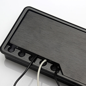 Guangzhou Huibaili Hardware Aluminum Alloy <b>Cable</b> <b>Box</b> 255mm x 105mm Rectangular Desktop <b>Cable</b> <b>Management</b> Organizer for Office - Product Image 2